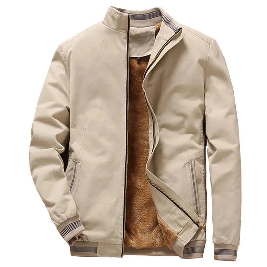 Men's Fleece Lined Bomber Jacket – Aviator