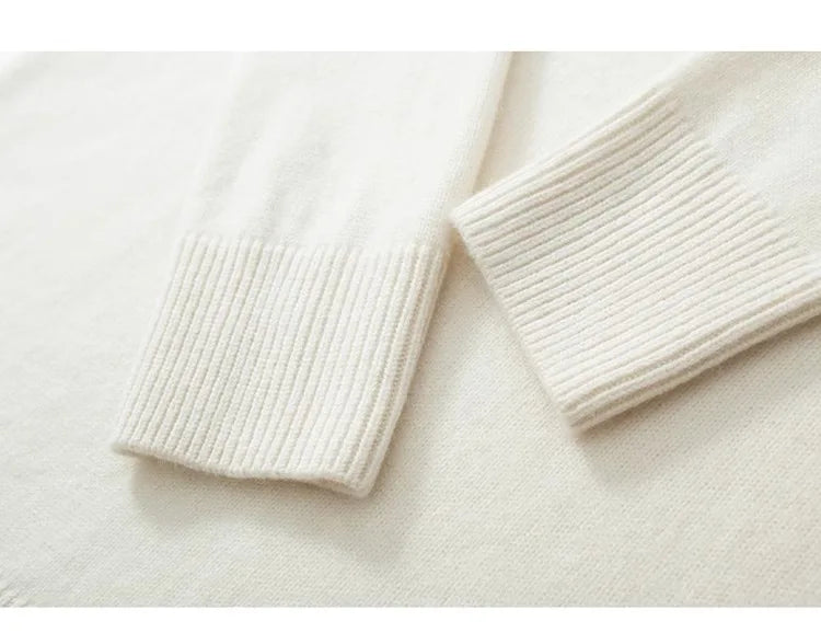 Women's Cashmere Blend High Neck Knit