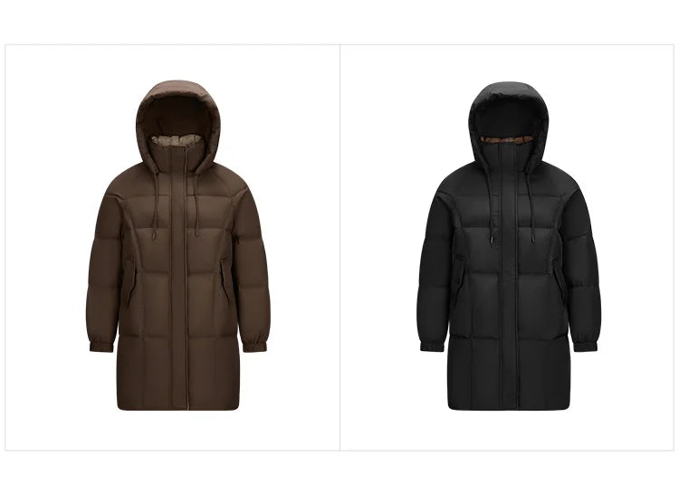 Women's Down Filled Long Coat