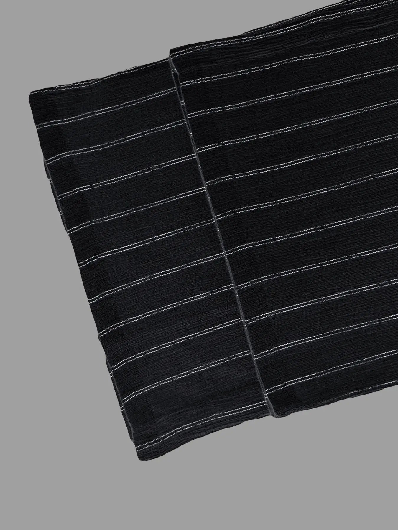 Women's Belted Striped Trousers