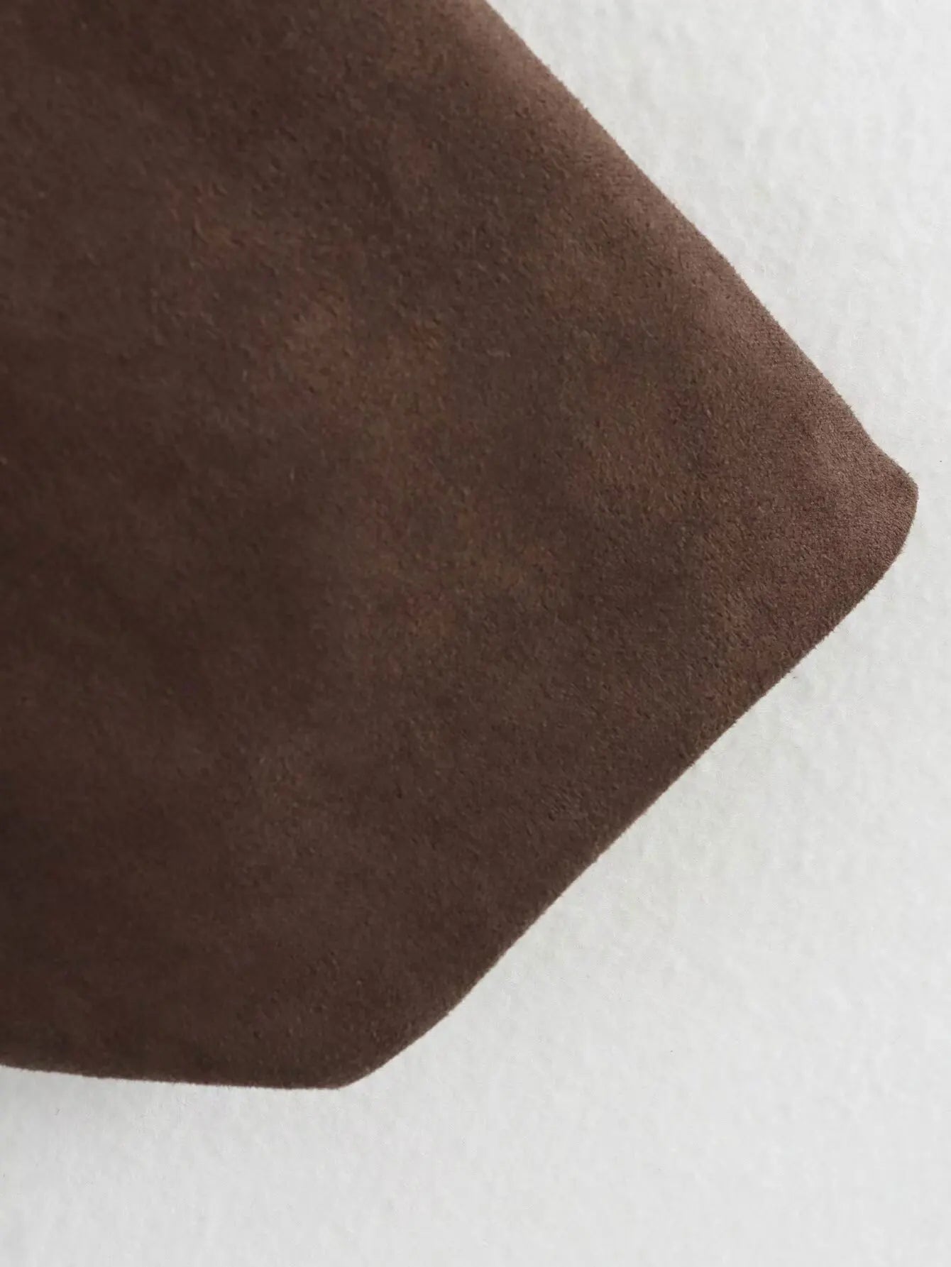 Women's Batwing Suede Texture Coat
