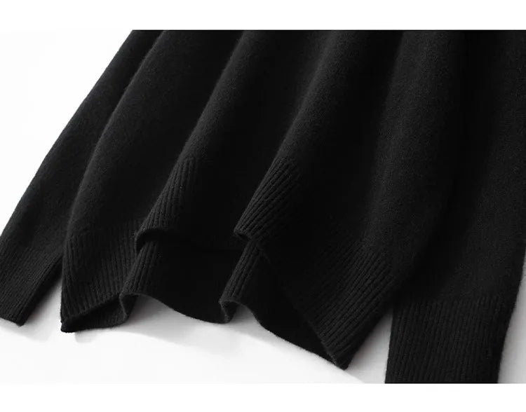 Women's Cashmere Blend High Neck Knit