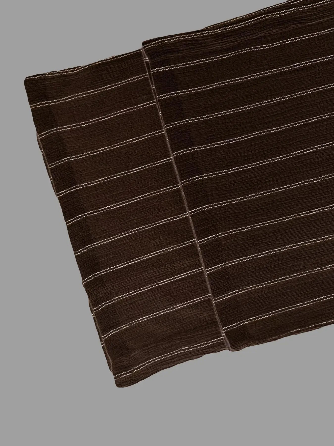 Women's Belted Striped Trousers
