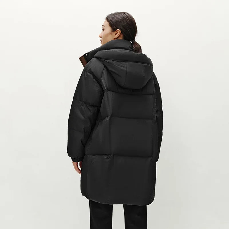 Women's Down Filled Long Coat