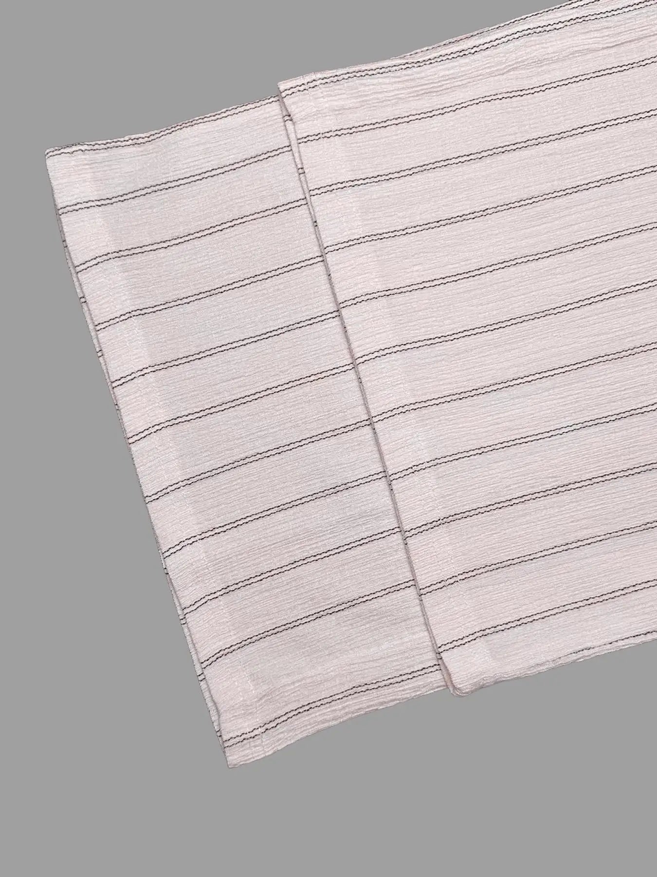Women's Belted Striped Trousers