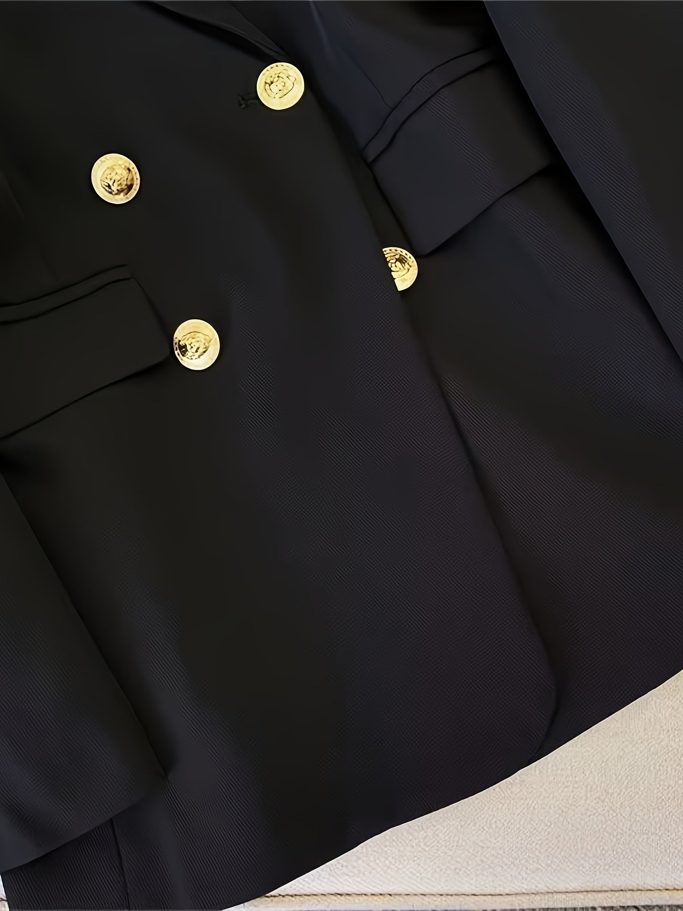 Women's Heavier Weight Double Row Blazer