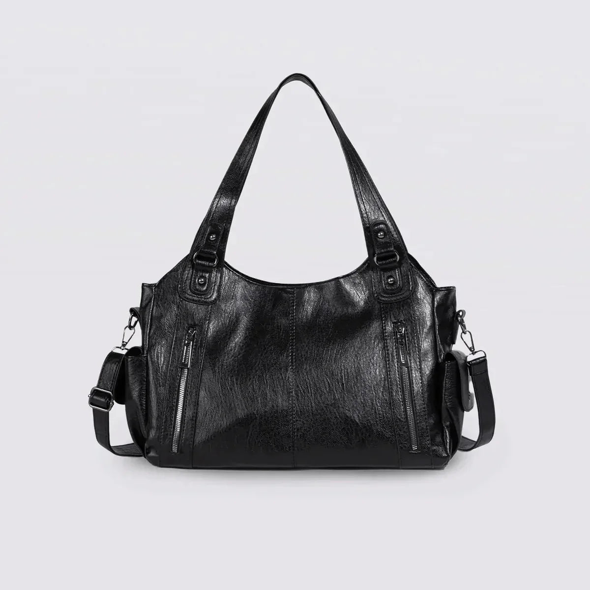 Large Tote Bag – Roomy Vegan Leather Shoulder Bag for Women