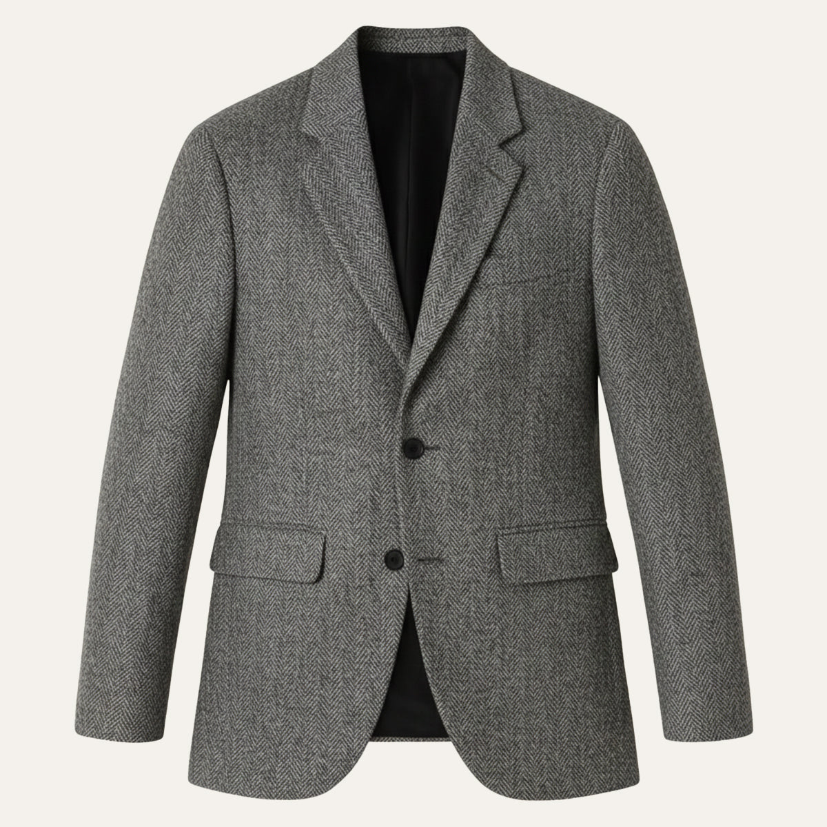The Jefferson Men’s Classic Herringbone Tweed Blazer