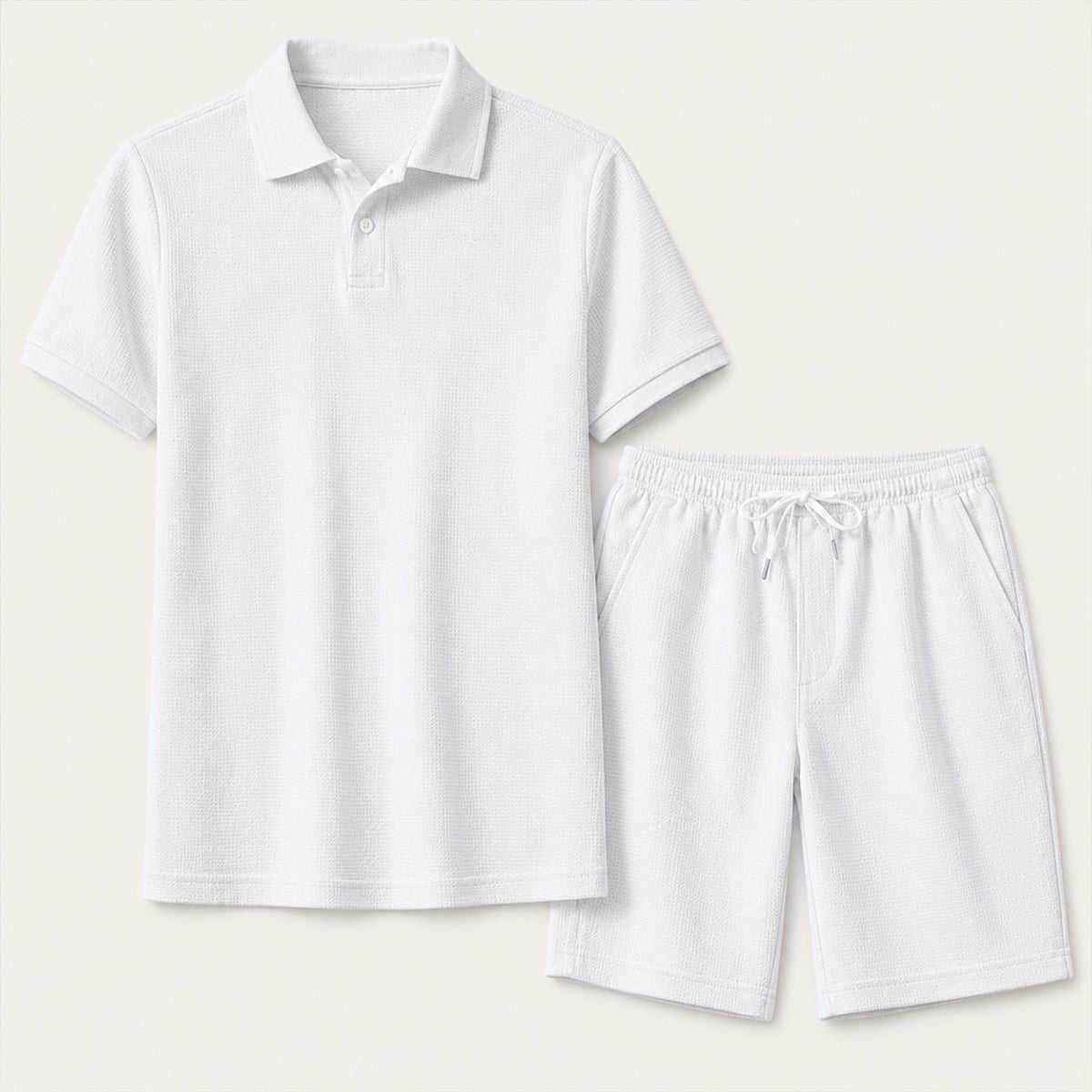 The Ashwood Creek Men’s Casual Co Ord Set – Shirt & Shorts