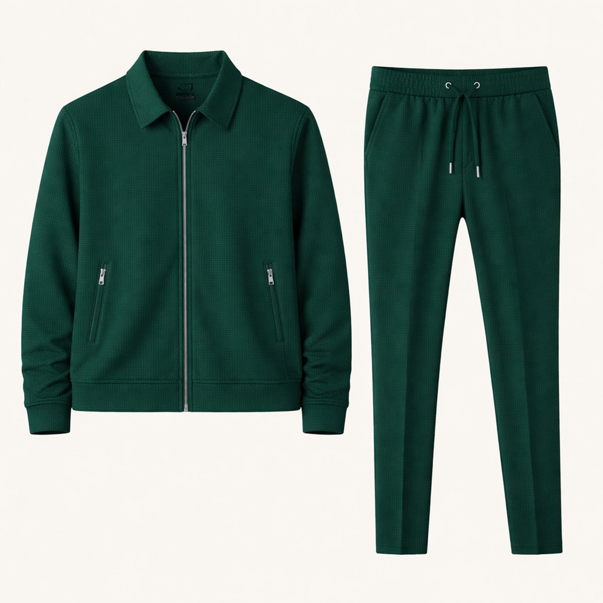 The Napoli Men’s Casual Summer Set – Jacket & Trousers Set