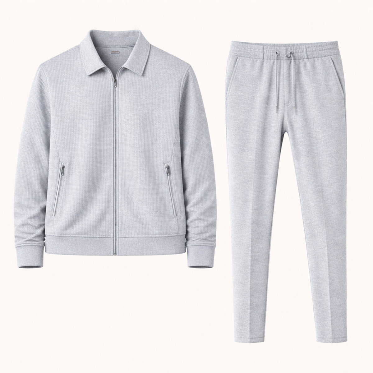 The Napoli Men’s Casual Summer Set – Jacket & Trousers Set
