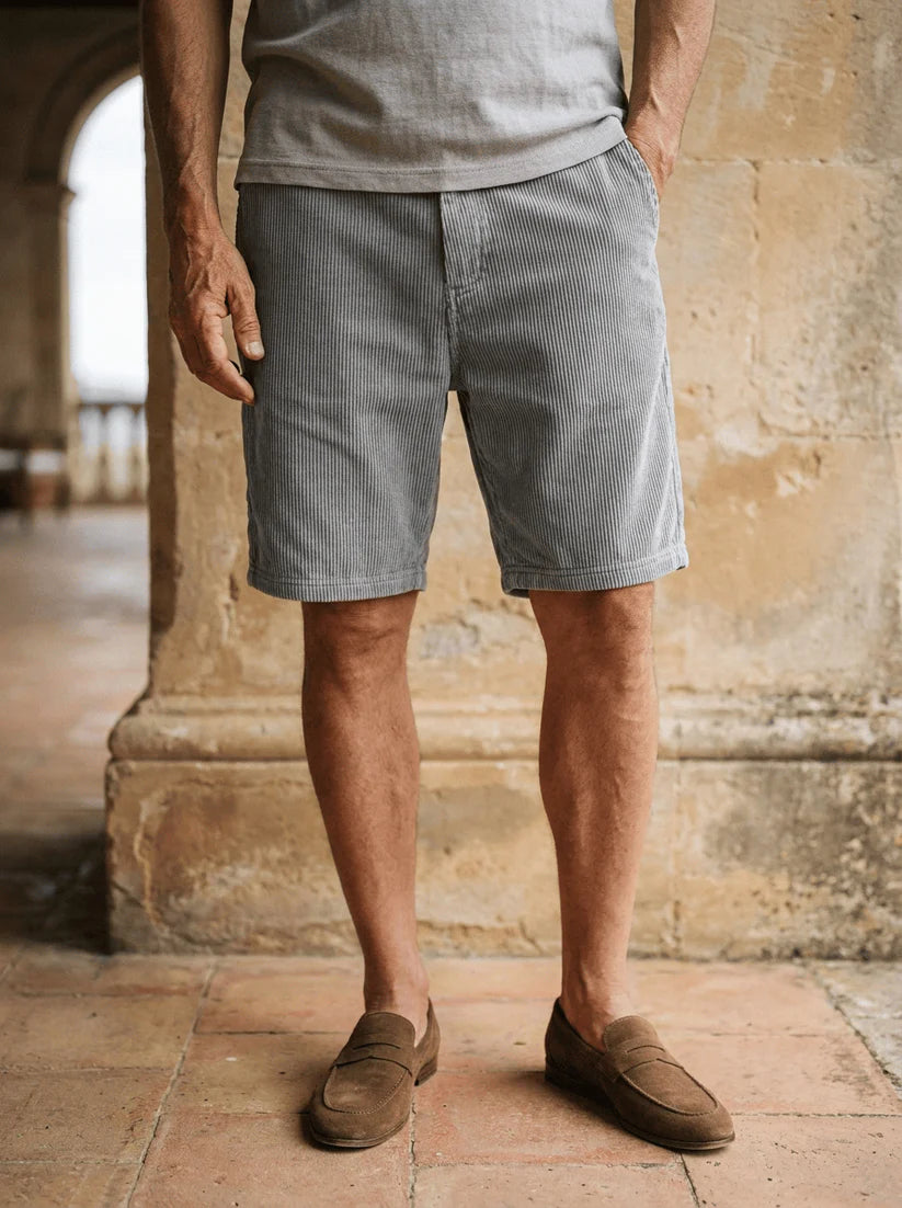The Destin Men's Corduroy Drawstring Shorts