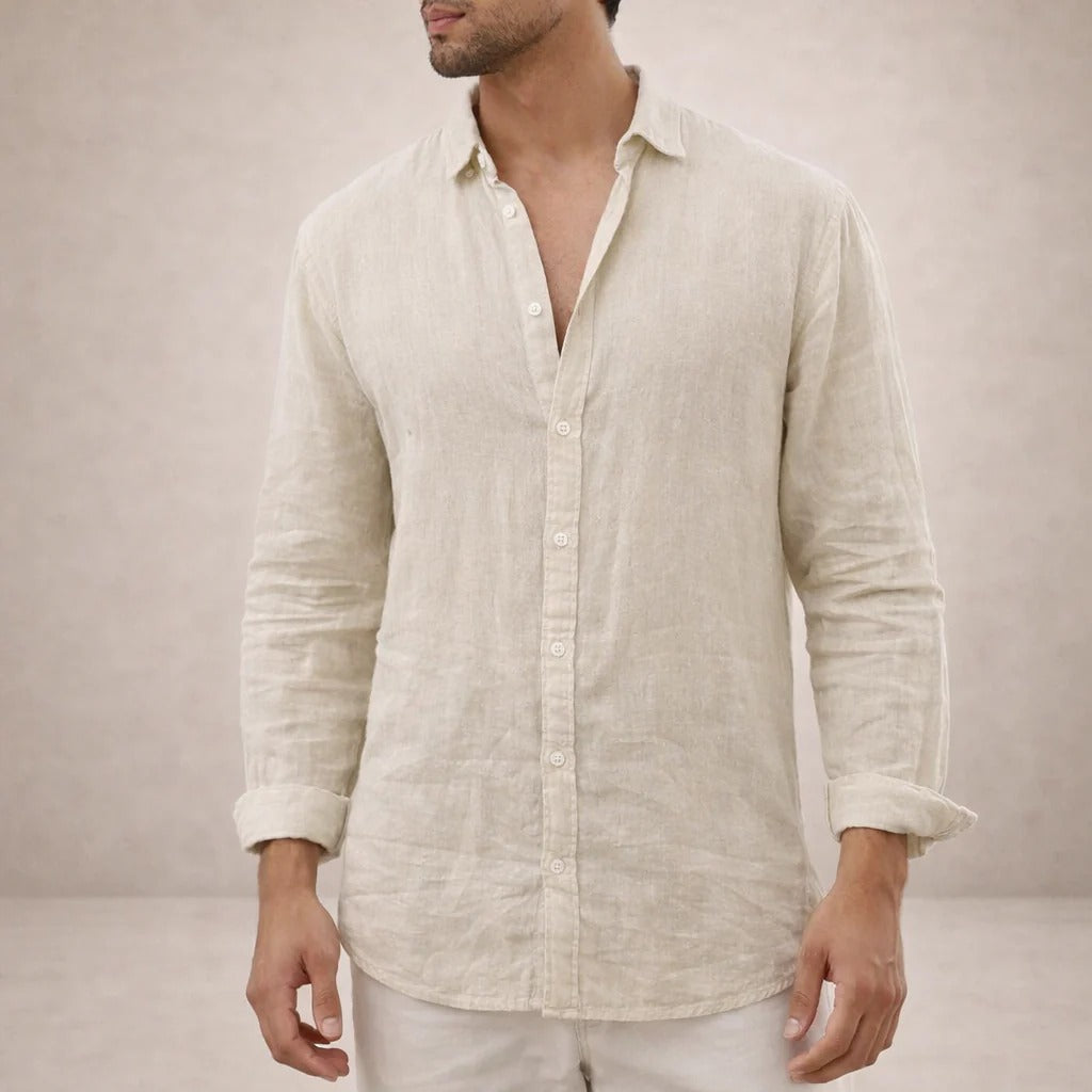The Manchester Men's Lightweight Linen Shirt