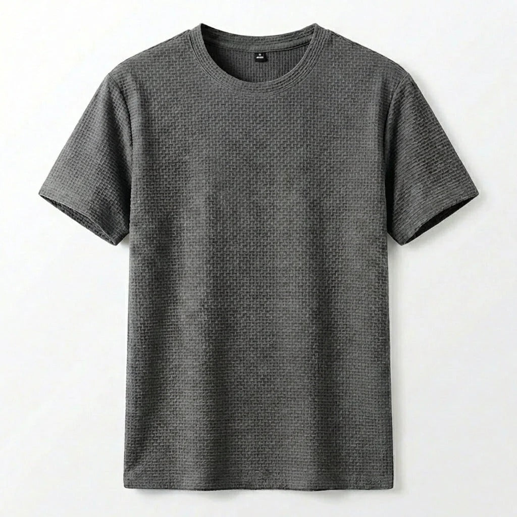 The Rapallo Men's Smart Knit Crew Neck T Shirt