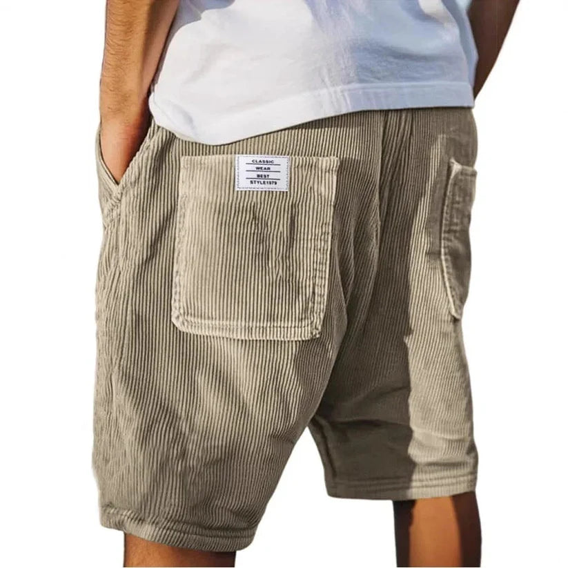 The Destin Men's Corduroy Drawstring Shorts