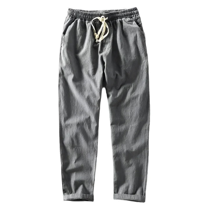 The Pasadena Men’s Casual Linen Drawstring Pants