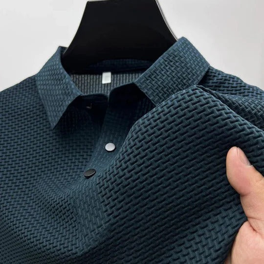 The Verbania Men's Trendy Knit Polo Shirt