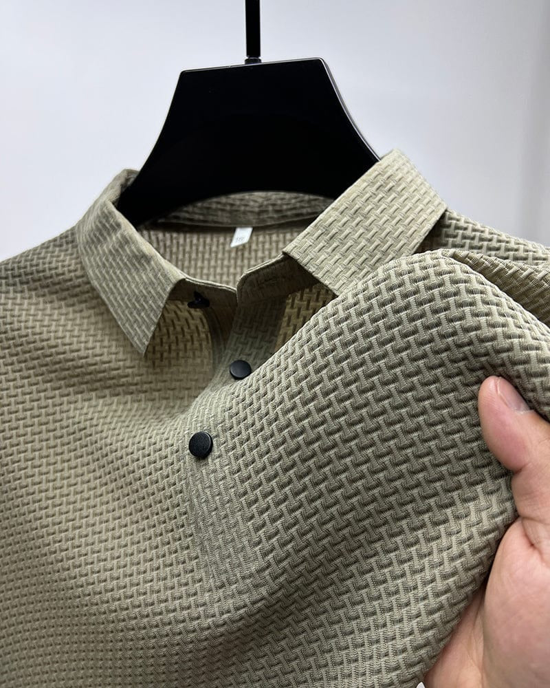 The Camogli Men's Smart Knit Polo Shirt