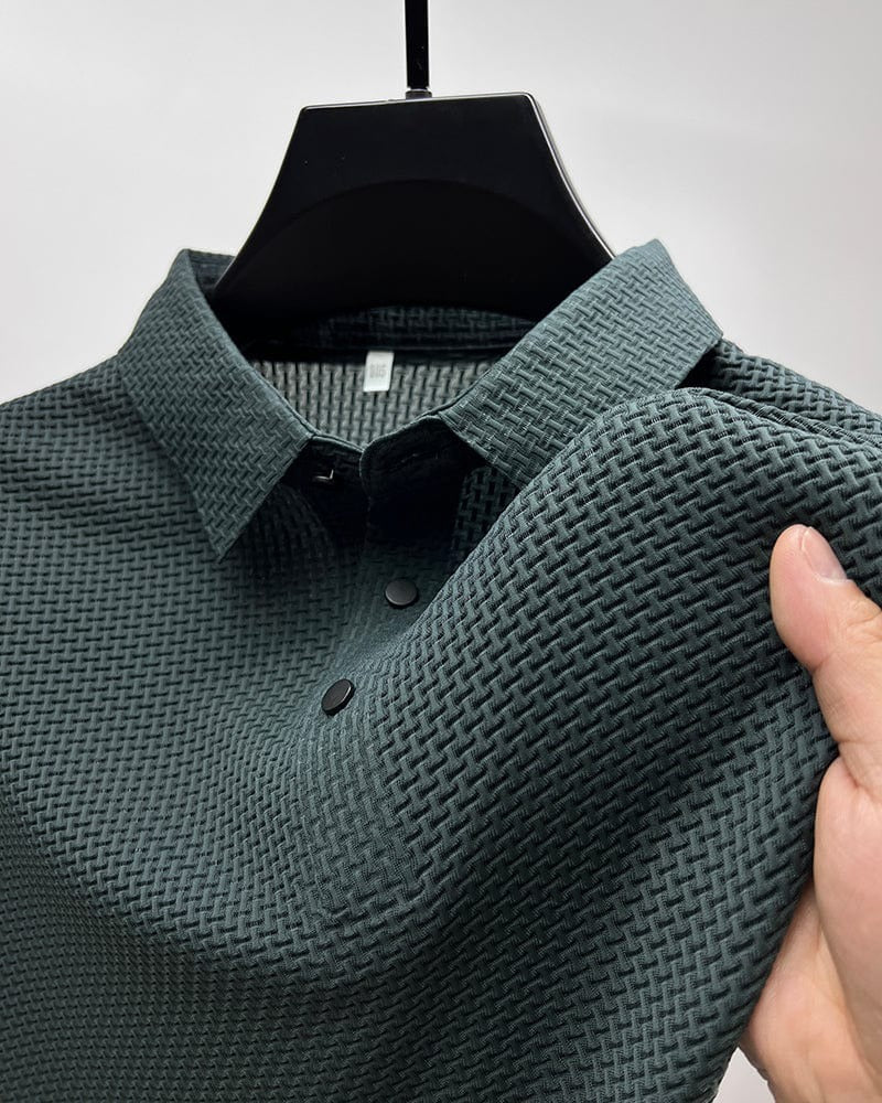 The Camogli Men's Smart Knit Polo Shirt