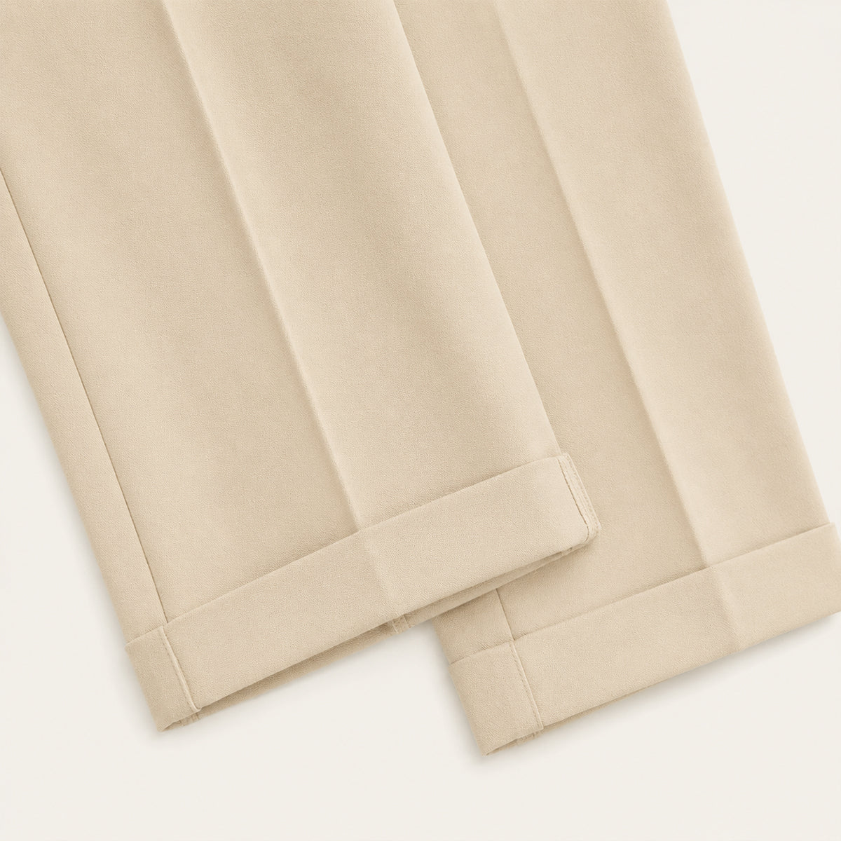 The Dromana Men’s Tailored Smart Slim Fit Pleated Dress Trousers