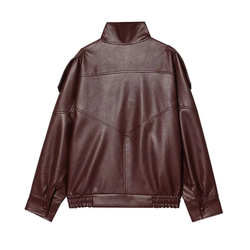 Women's Bomber Jacket – Cropped Trendy Jacket