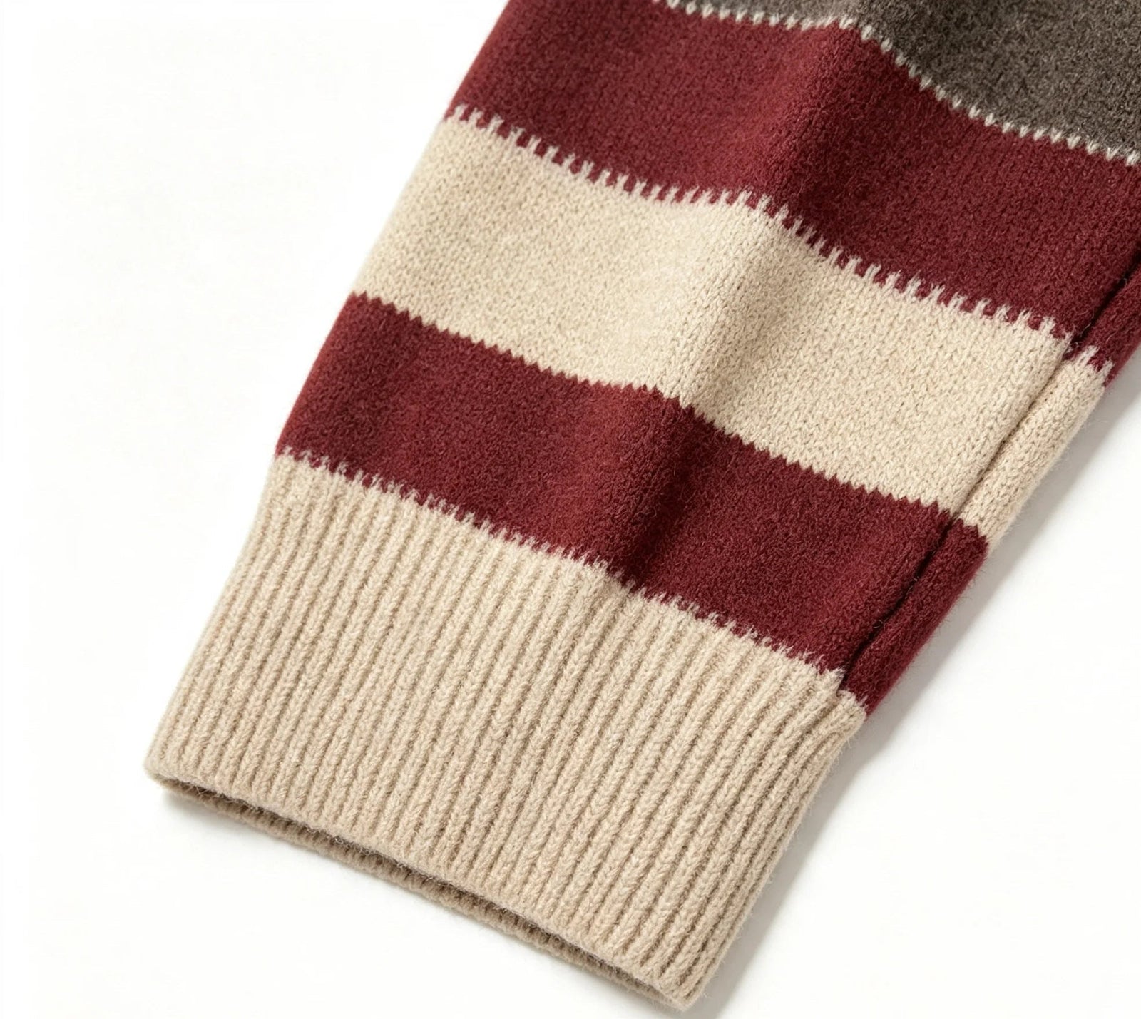 Women's Striped Jumper – Crew Neck Knitted Jumper