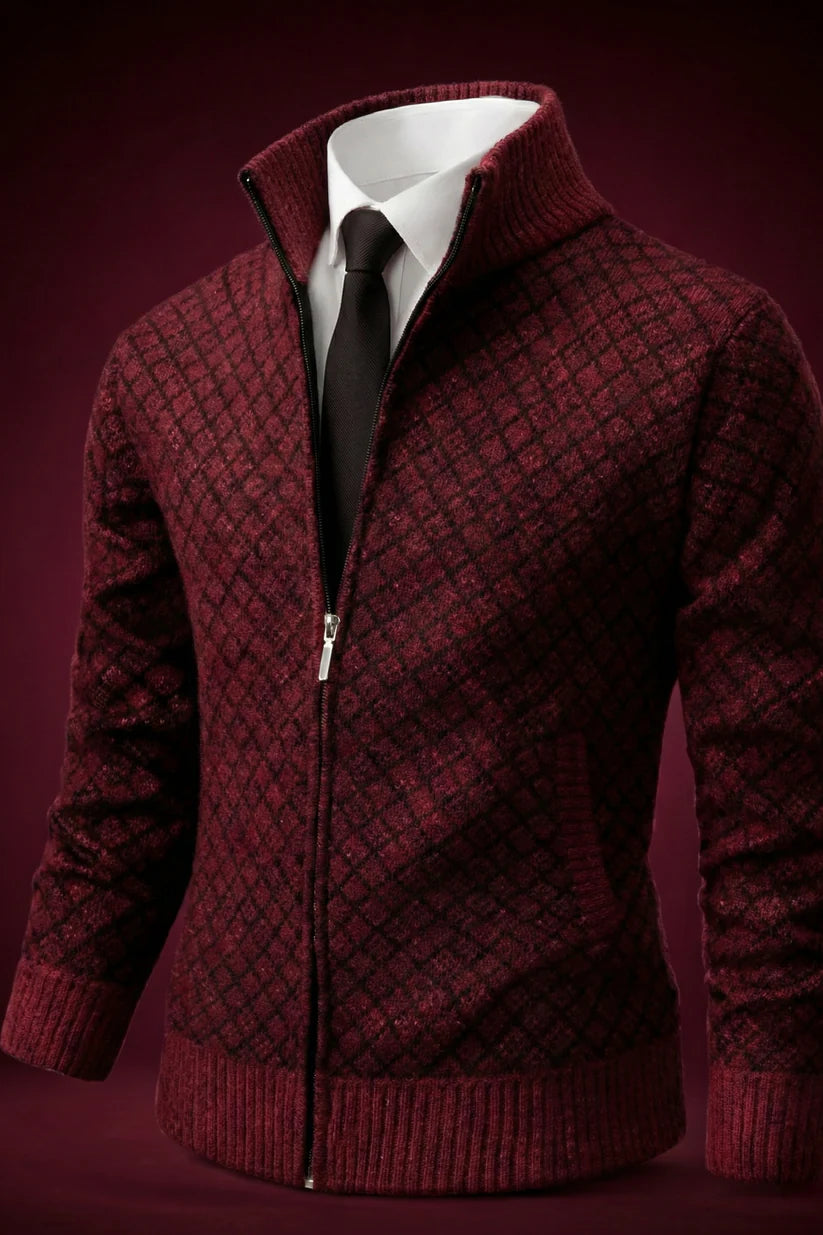 The Columbus Men's Smart Zip Cardigan