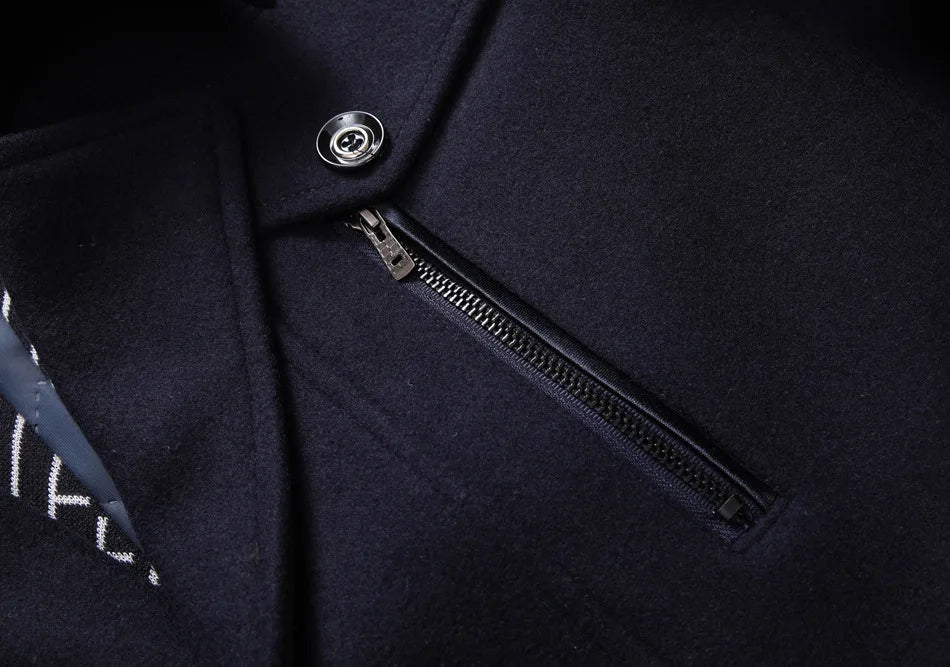 The Dulwich Men's Mid Length Slim Fit Winter Coat
