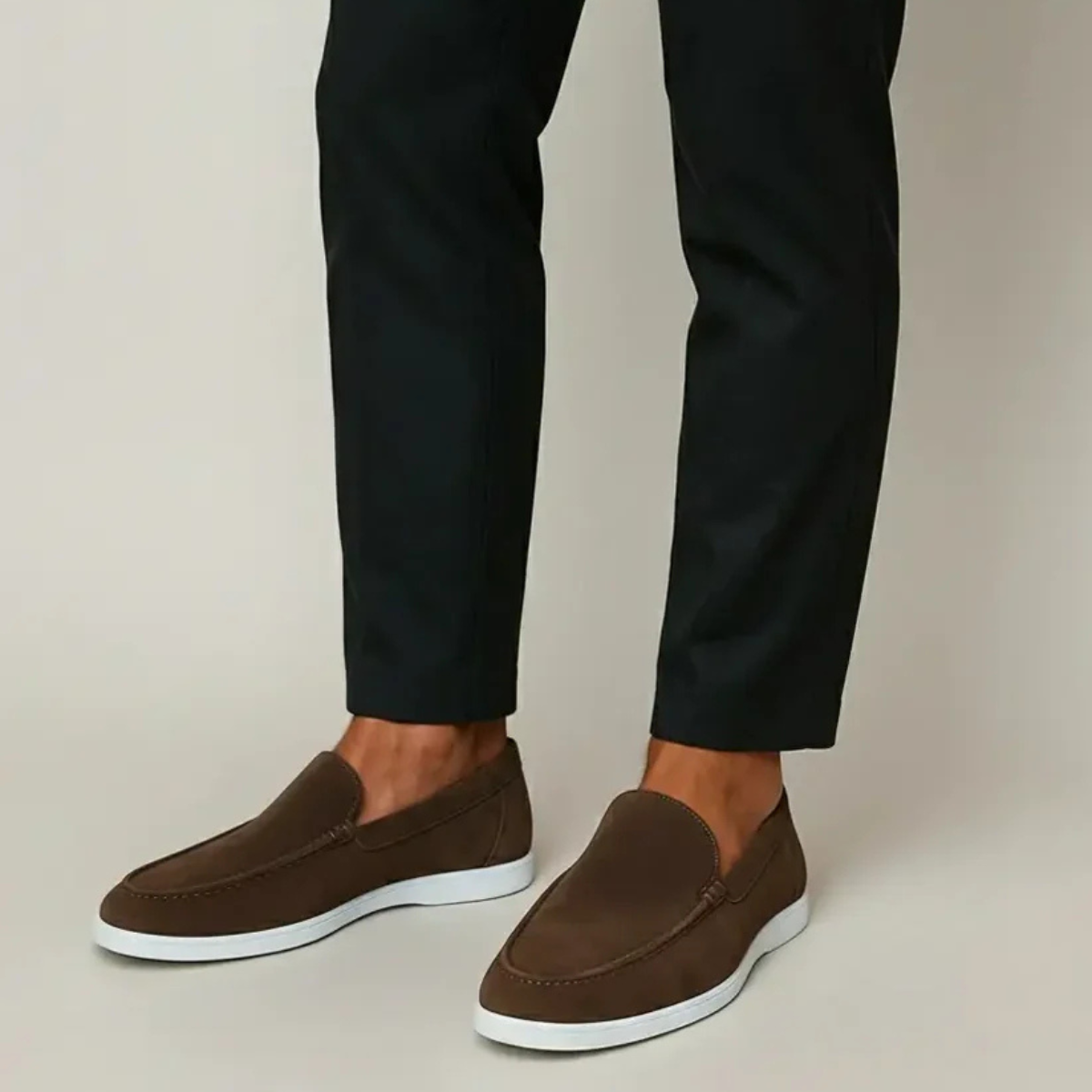 The Edina Men's Premium Suede Slip On Loafers