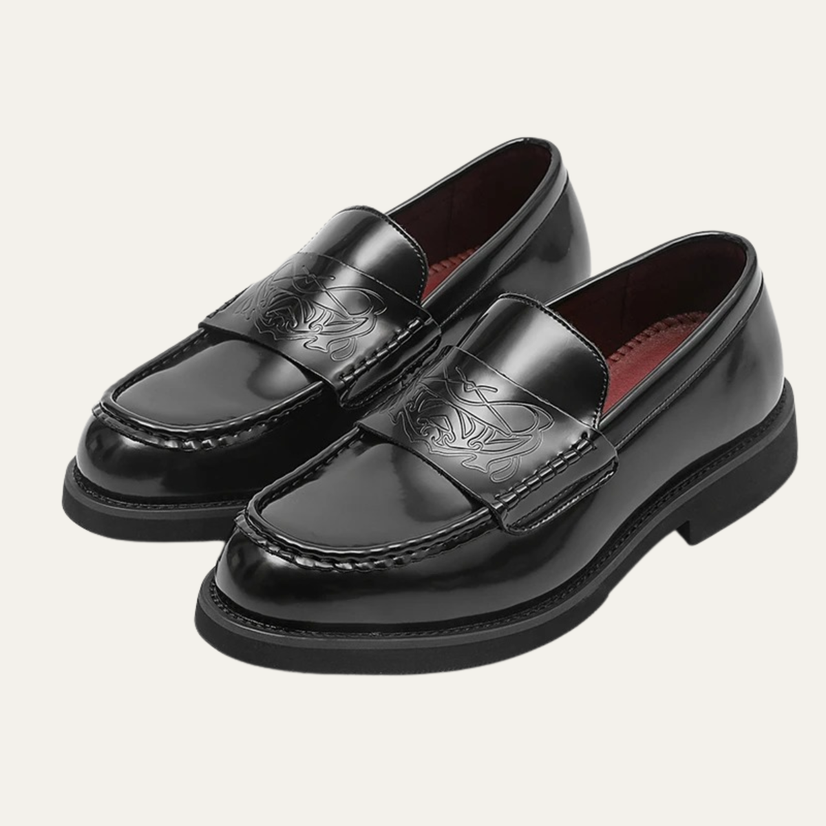 The Laglio Men’s Business Slip On Leather Dress Shoes