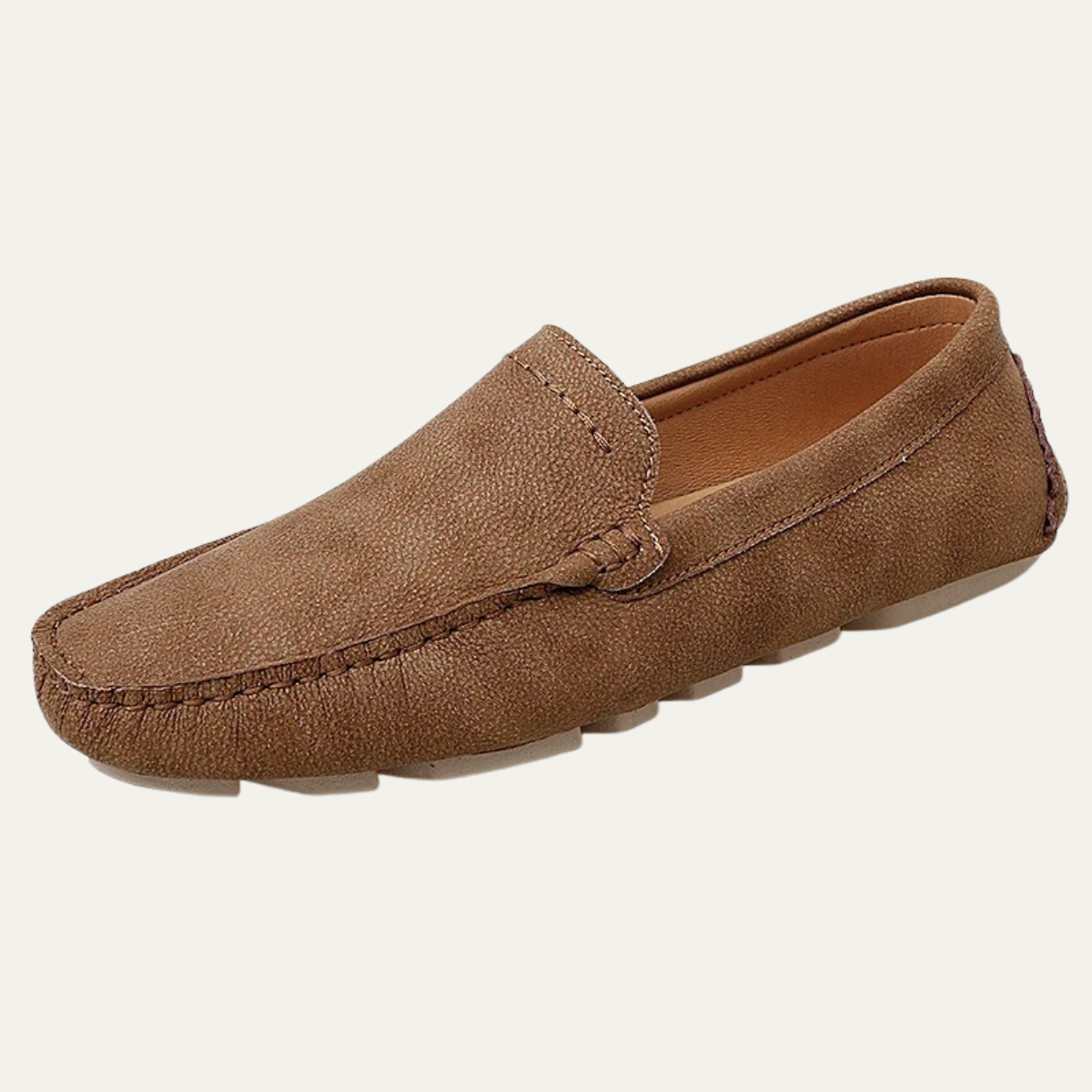 The Sassicaia Men’s Genuine Leather Casual Slip On Loafers