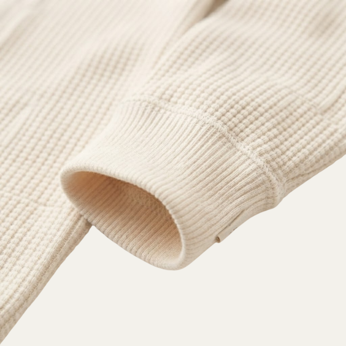 Men's Luxury Loose Fit Waffle Texture Jumper