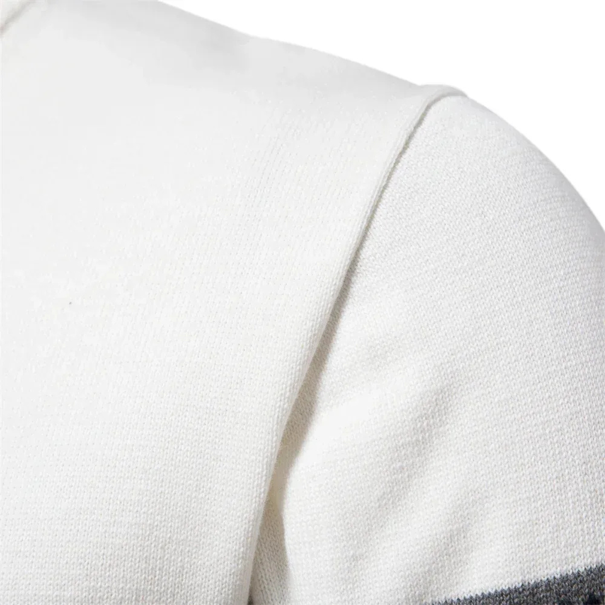 The Chatsworth Men's Quarter Zip Cotton Jumpers – Fair Isle Knit