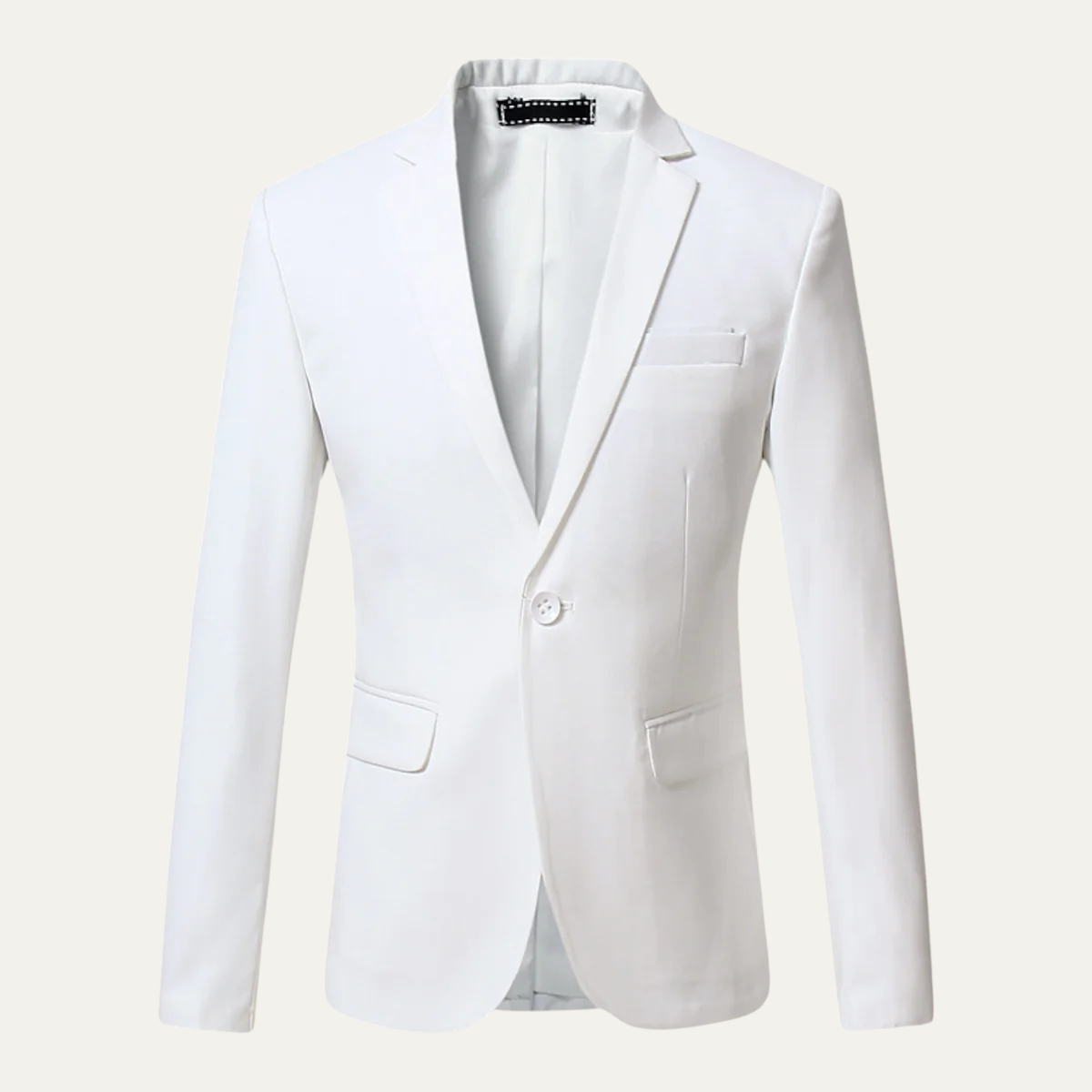 Men’s Classic Single-Breasted Suit Jacket