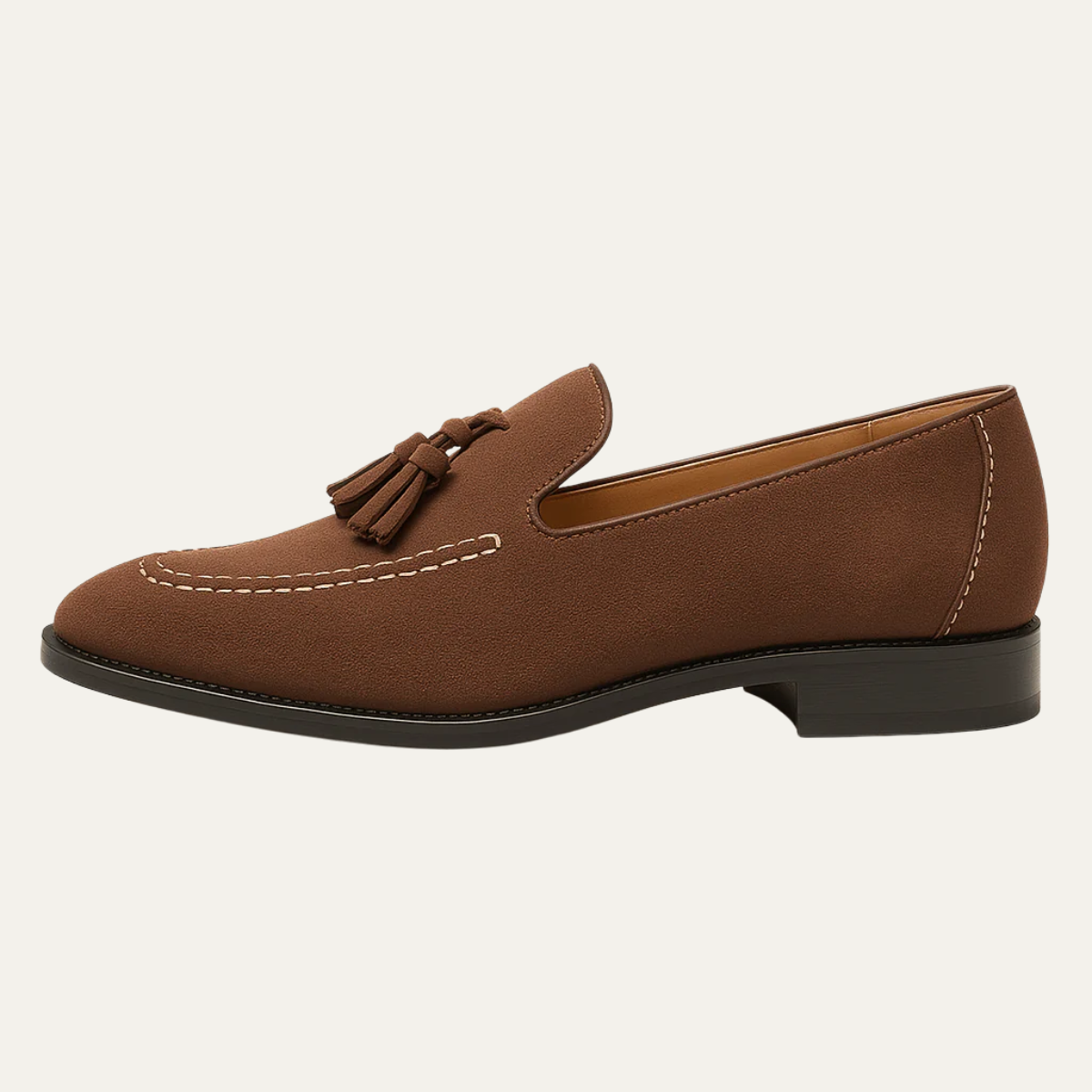 The Livorno Men’s Suede Tassel Loafer