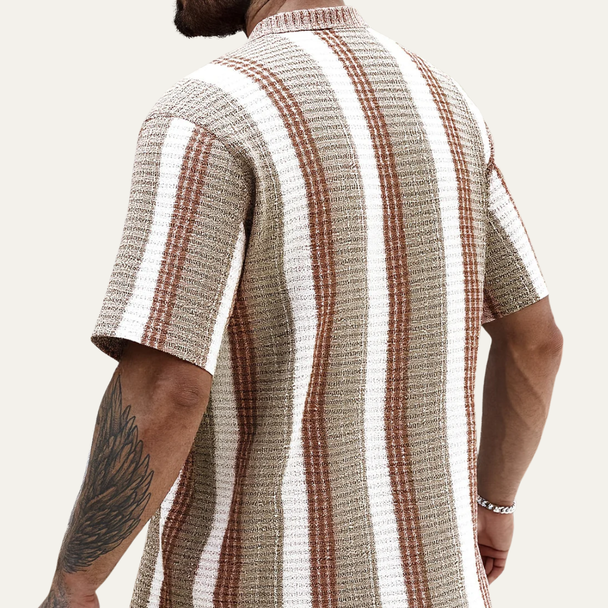 The Waverly Men’s Summer Striped Shirt