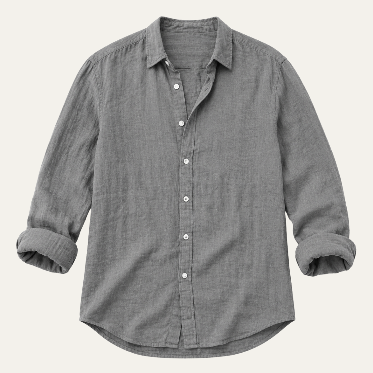 The Ravenna Men's Relaxed Fit Linen Button Up Shirt