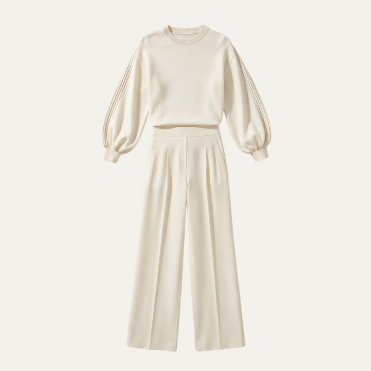 Women's Elegant Two Piece Knit Set