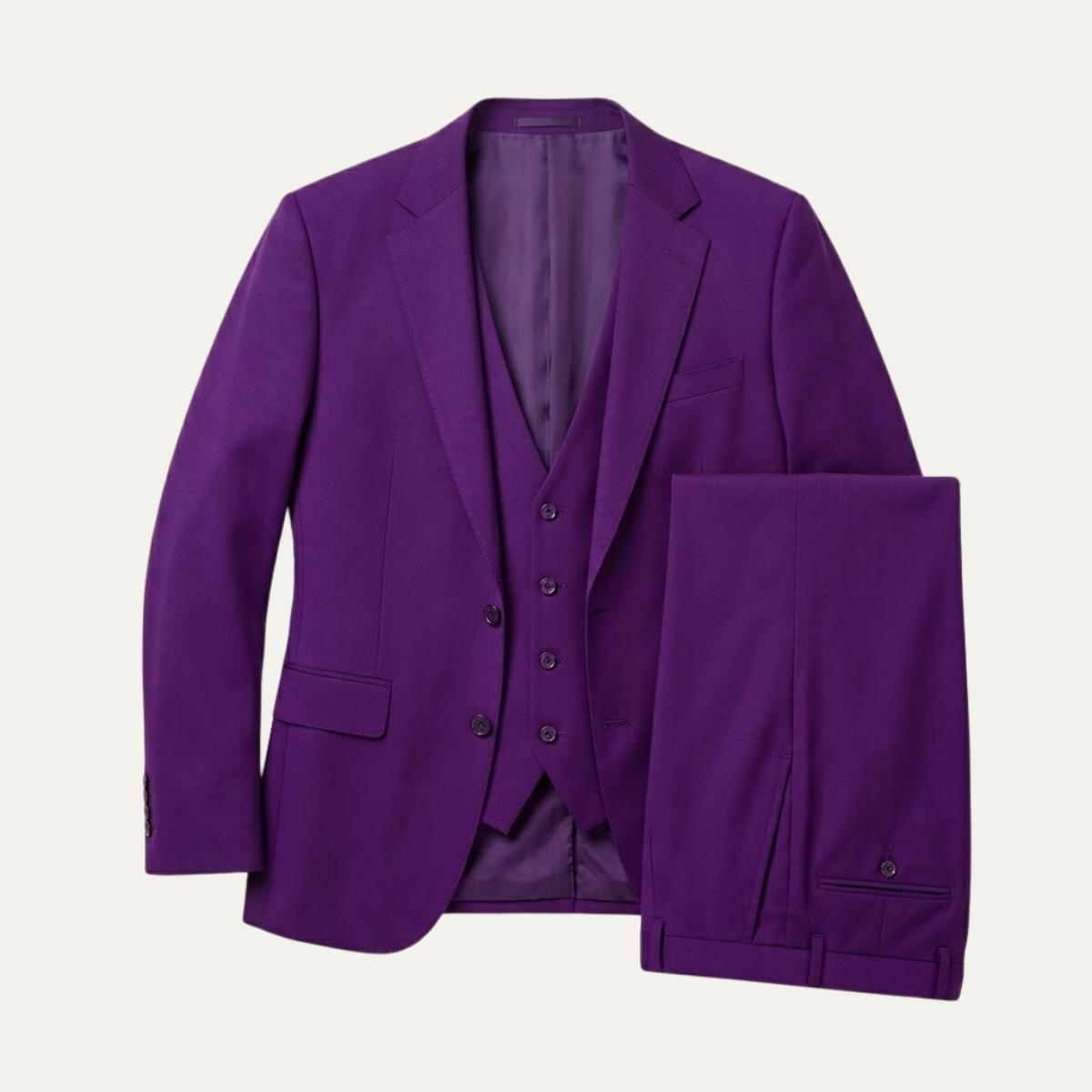 The Montalcino Men’s Luxury 3 Piece Set - Jacket, Gilet & Trousers