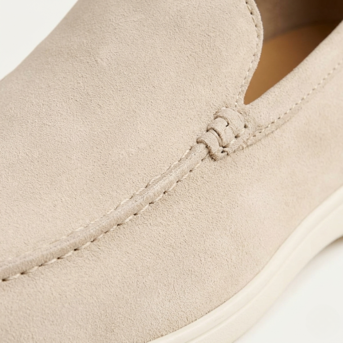 The Ashbourne Suede Loafers for Men