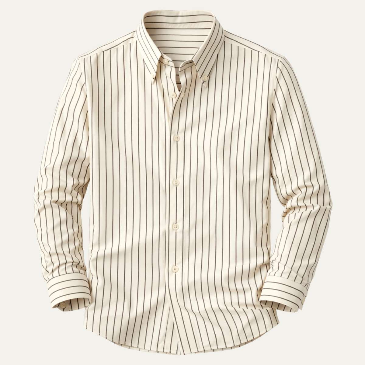 The Portovenere Men’s Smart Casual Button Up Striped Shirt
