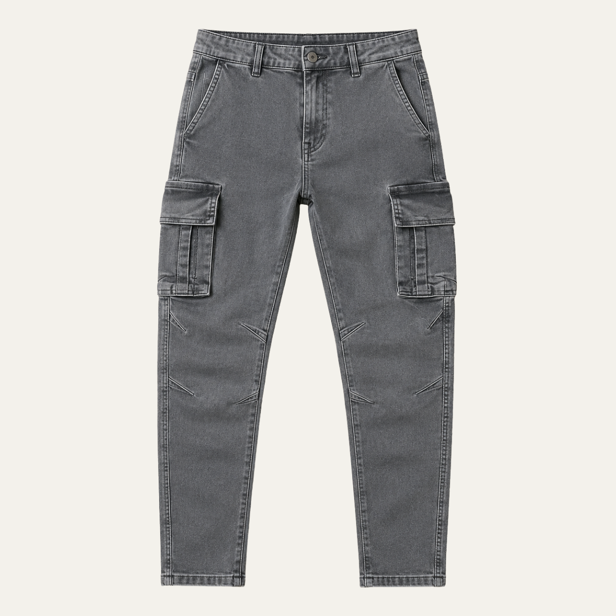 The Cincinnati Men's Slim Fit Stretch Cargo Jeans