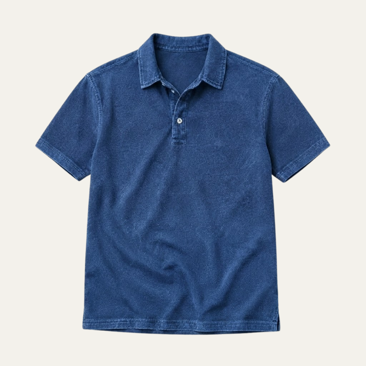 The Sirmione Men's Vintage Cotton Polo Shirt