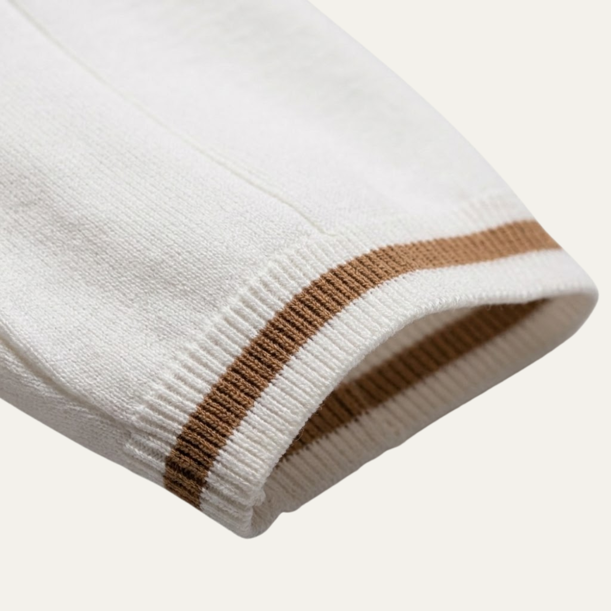 Men’s Knit Zip Polo Shirt