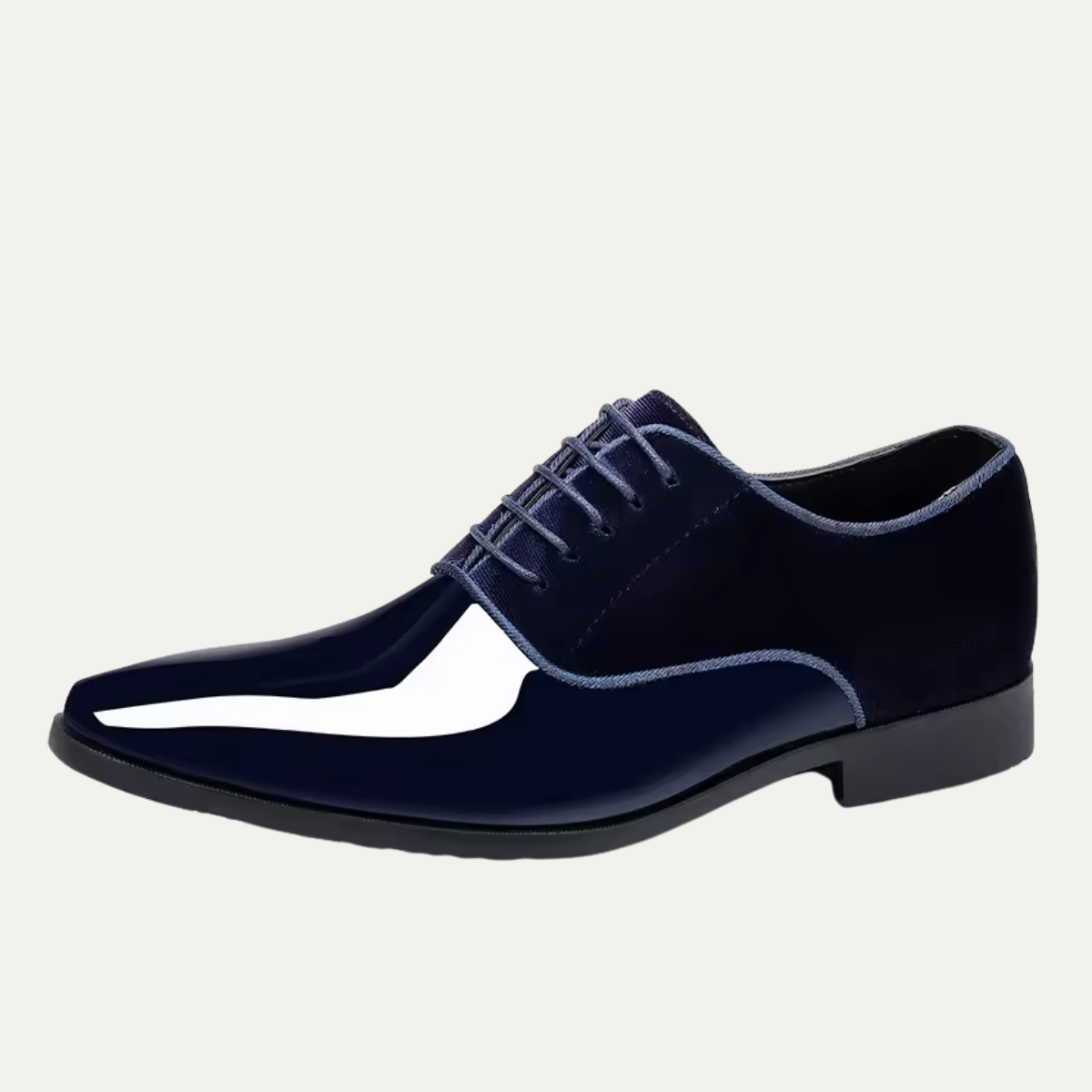 The Merrick Men’s Faux Leather Oxford Dress Shoes
