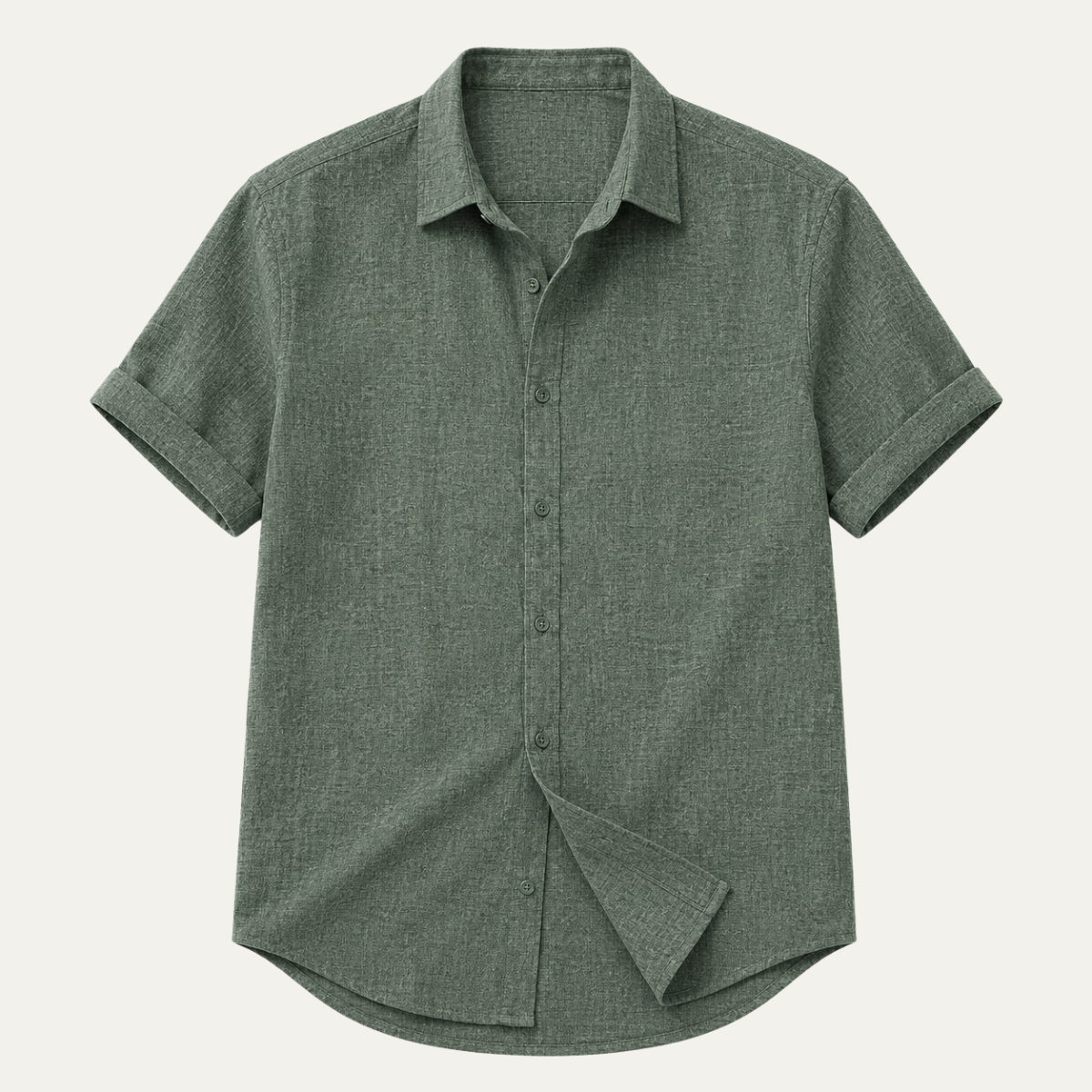 The Procida Men's Trendy Linen Button Up Shirt