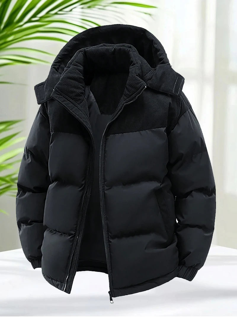 The Fulham Men's Padded Hooded Puffer Jacket