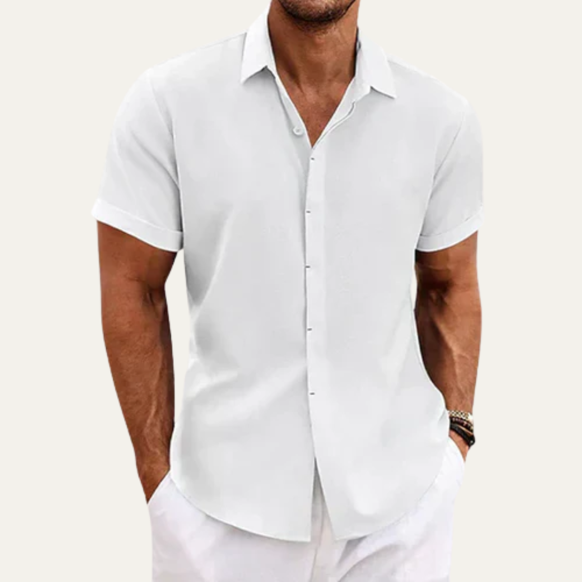 The Huntington Men’s Casual Summer Shirt