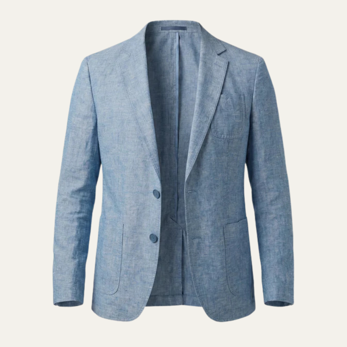 The Dalton Men's Linen Blazer Jacket