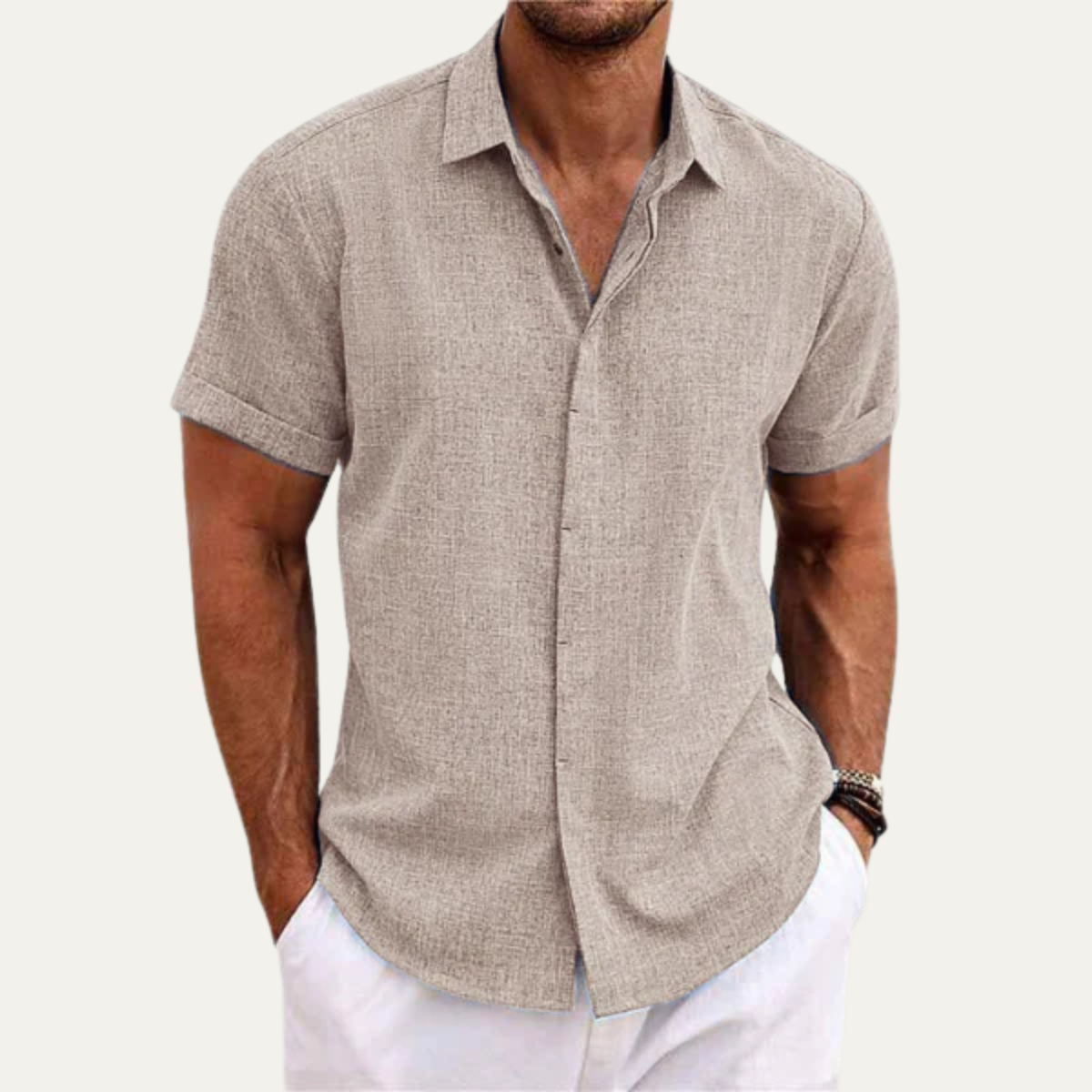 The Huntington Men’s Casual Summer Shirt